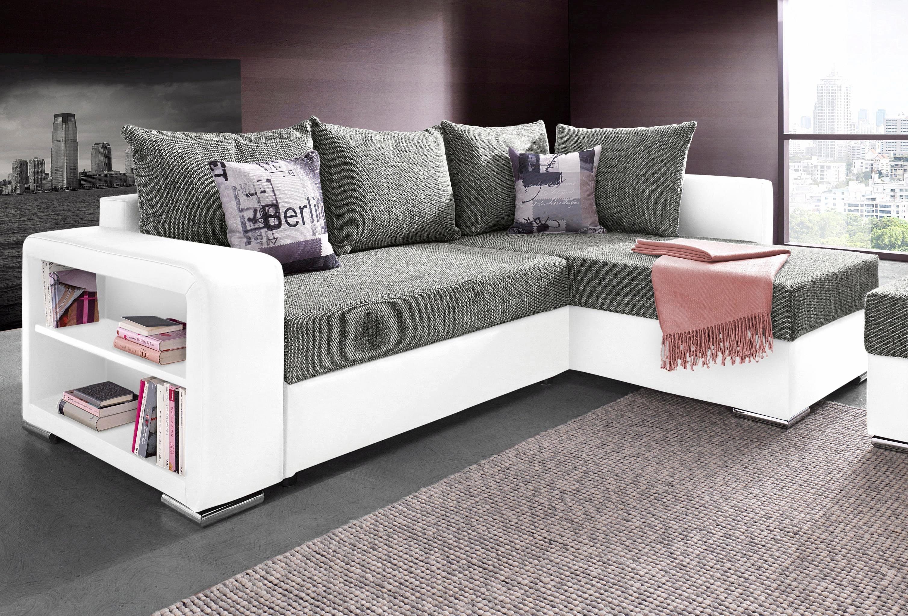 COLLECTION AB Ecksofa John L-Form | Mehrfarbig