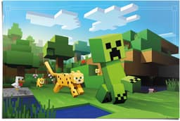 Reinders! Poster Minecraft | Mehrfarbig