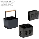WENKO Organizer Modell Baco | Schwarz 5