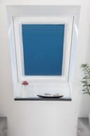 Dachfensterrollo Haftfix Hitzeschutz Verdunkelung | Blau 4