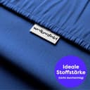 Wolkenfeld Bettwäsche Renforcé | Blau
