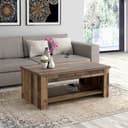 FORTE Couchtisch Clif | Braun