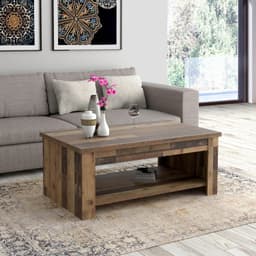 FORTE Couchtisch Clif | Braun