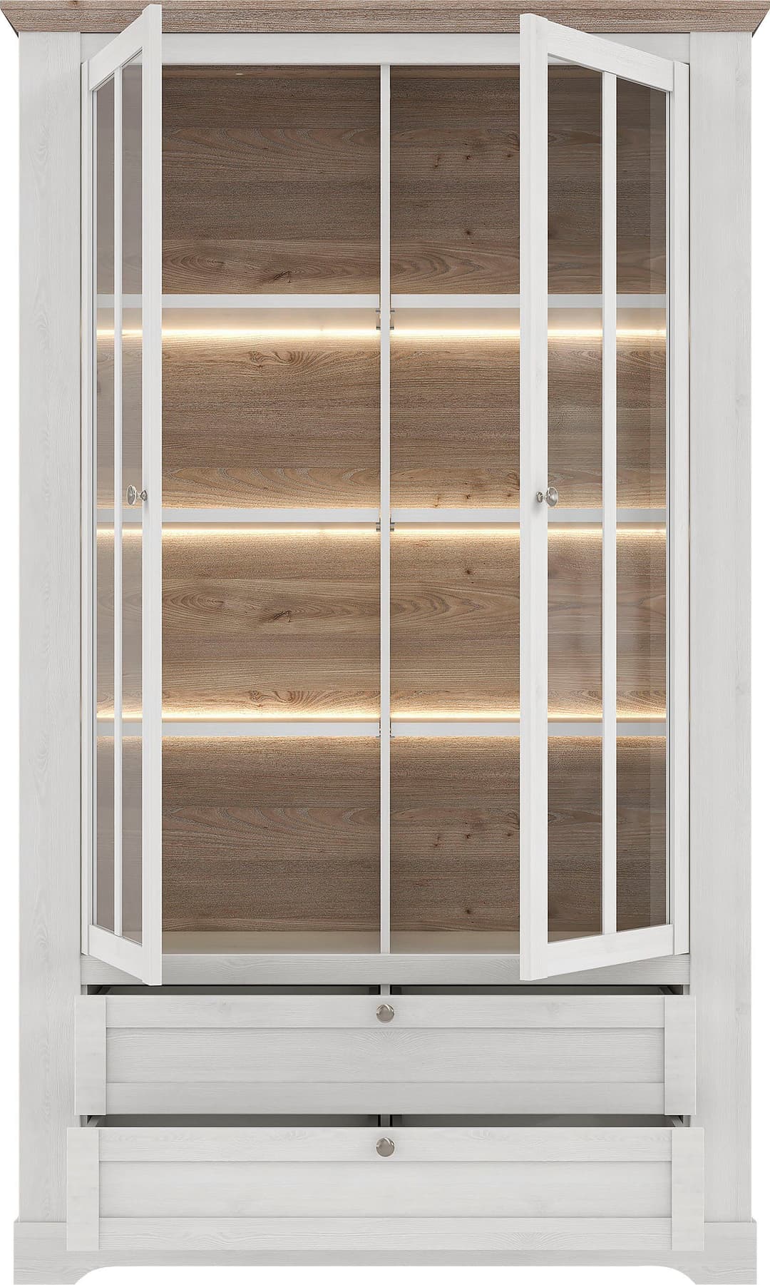 FORTE Vitrine Iloppa | Weiß