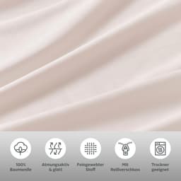 OTTO home Bettwäsche Mila2 | Beige