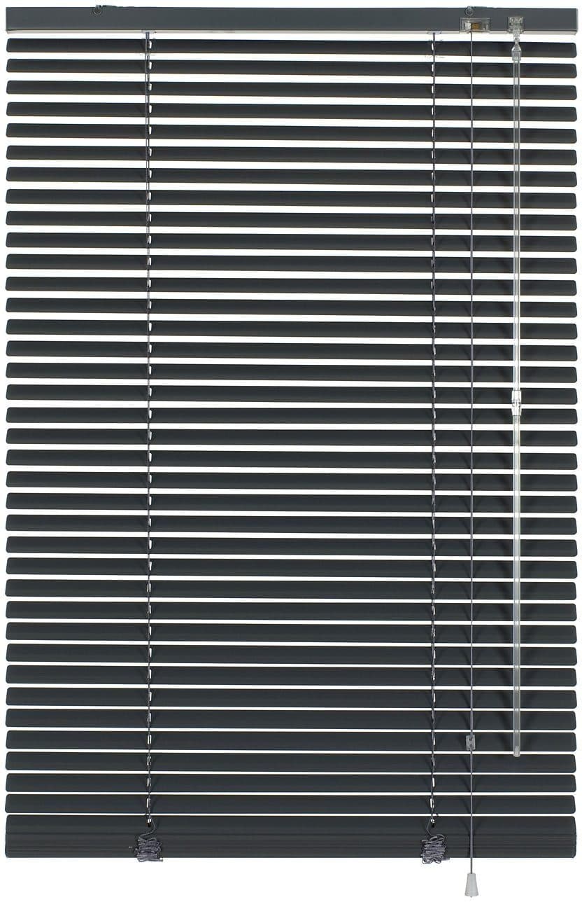 GARDINIA Jalousie Aluminium-Jalousie 25 mm | Grau