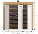 Home affaire Schuhschrank AOSTA | Holztöne 5
