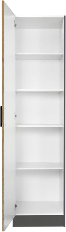KOCHSTATION Seitenschrank KS-Toronto | Braun