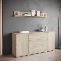 Home affaire Wandregal Vera | Holztöne
