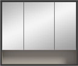 welltime Spiegelschrank Locri | Braun