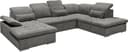 ED EXCITING DESIGN Wohnlandschaft Wayne | Grau 3