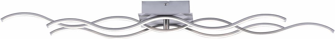 JUST LIGHT WELLA Deckenleuchte | Silber