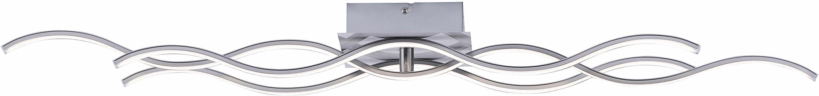 JUST LIGHT WELLA Deckenleuchte | Silber