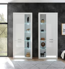 Home affaire Vitrine MERAN | Weiß