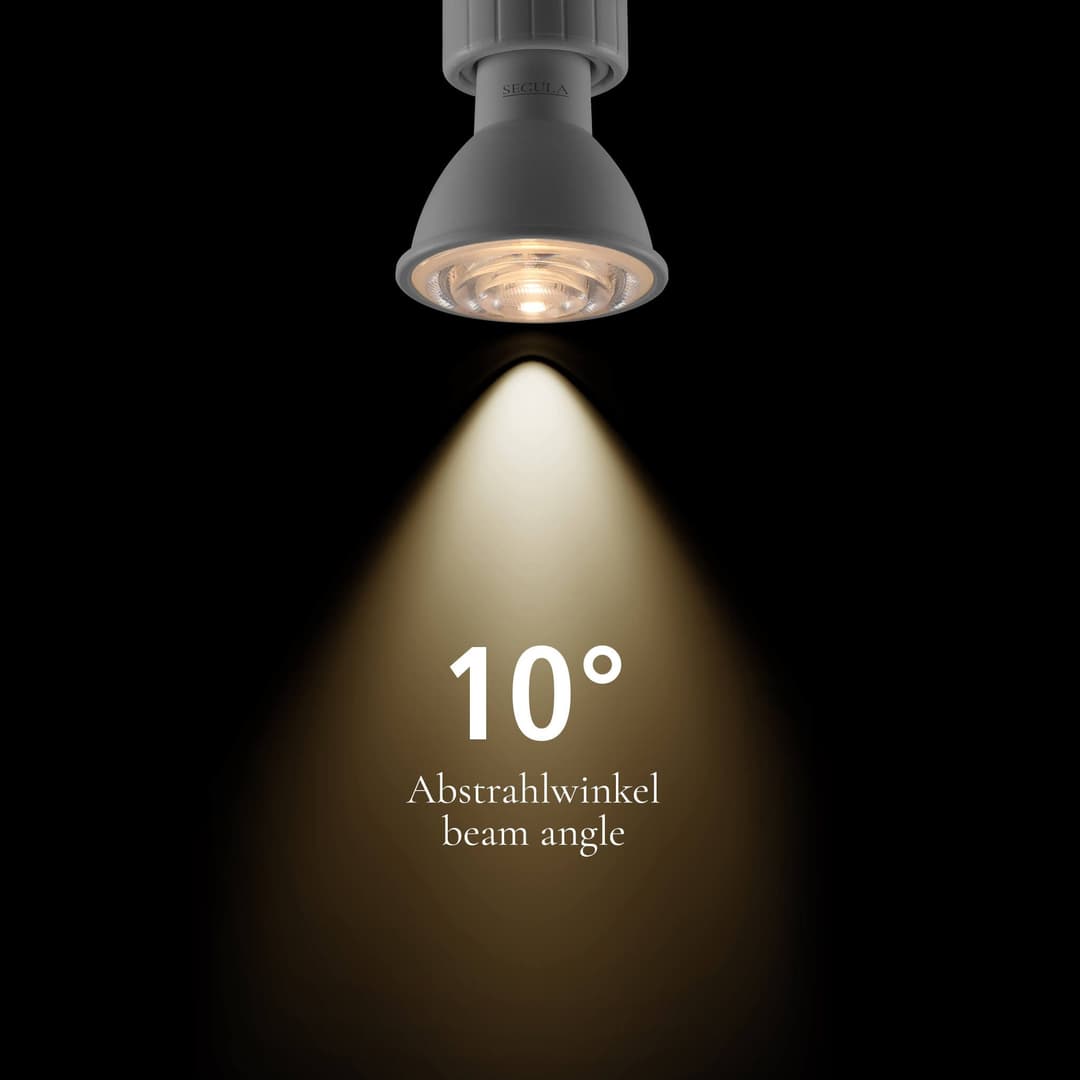 SEGULA LED-Leuchtmittel GU10 Reflektor 10° | Weiß