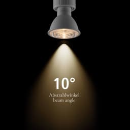 SEGULA LED-Leuchtmittel GU10 Reflektor 10° | Weiß