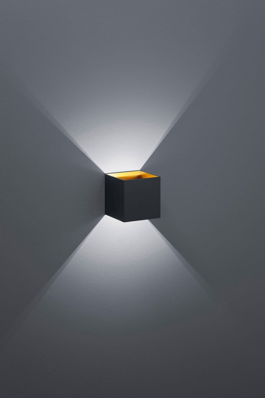 TRIO Leuchten LED Wandleuchte Louis | Schwarz