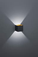 TRIO Leuchten LED Wandleuchte Louis | Schwarz