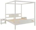 OTTO home Massivholzbett KYOTO Himmelbett | Weiß 4
