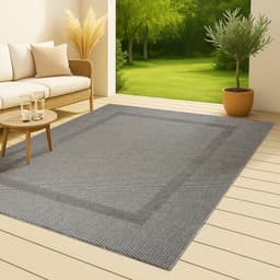 OTTO home Teppich Venedig Bordüre | Grau