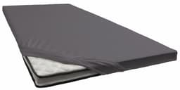 bellana deluxe Topper Spannbettlaken | Grau