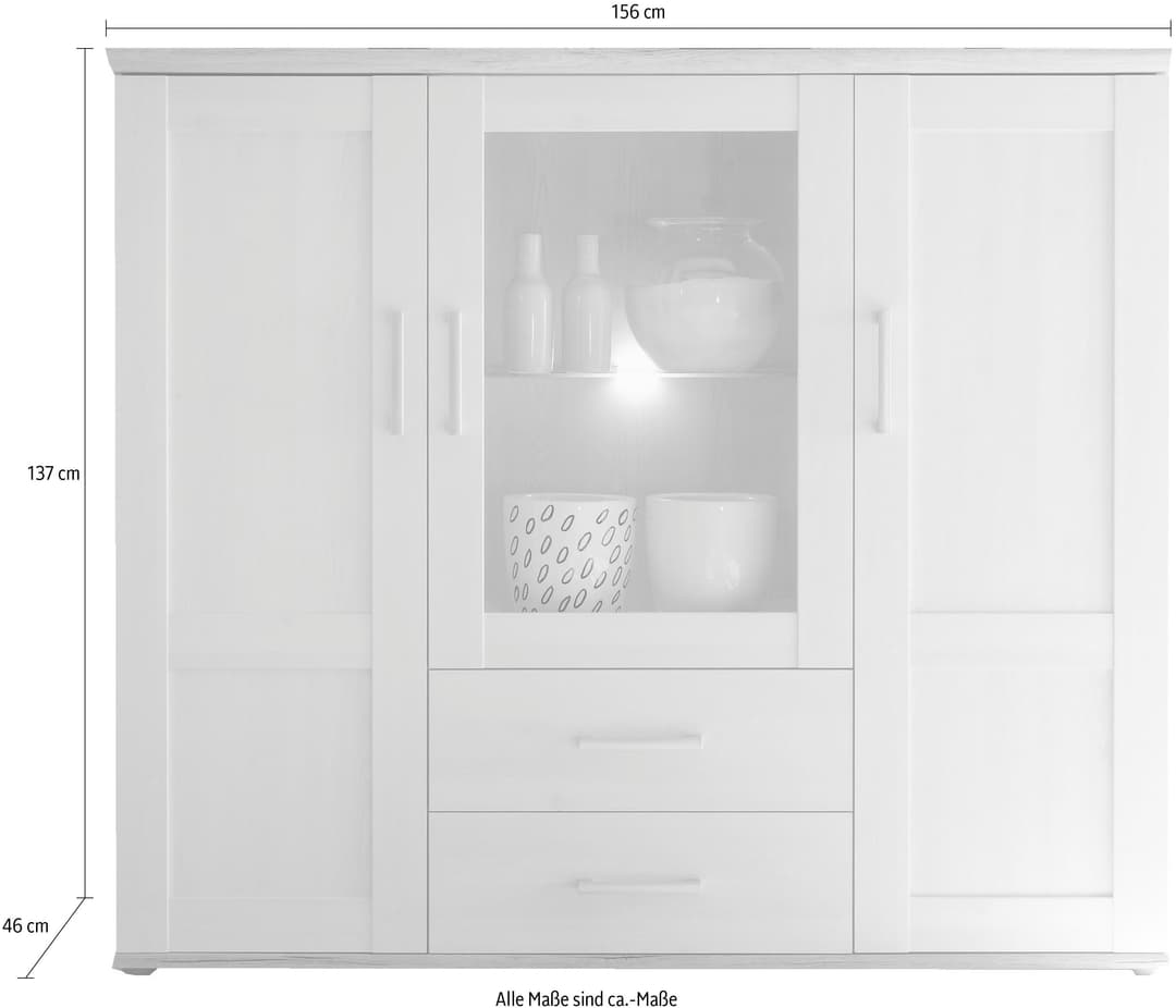 HBZ Highboard Romance | Holztöne