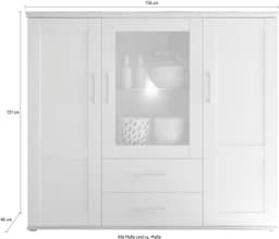 HBZ Highboard Romance | Holztöne