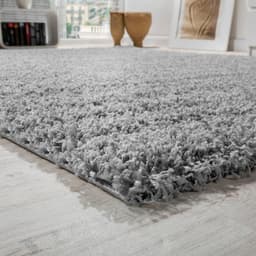 Paco Home Hochflor-Teppich Sky | Grau