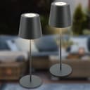 Briloner Leuchten Tischleuchte 2er Set LED Tischlampe kabellos 5