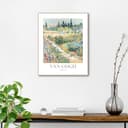 Reinders! Bild mit Rahmen Van Gogh - riverbank in springtime | Grün