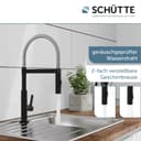 Schütte Spültischarmatur MIAMI | Schwarz 2