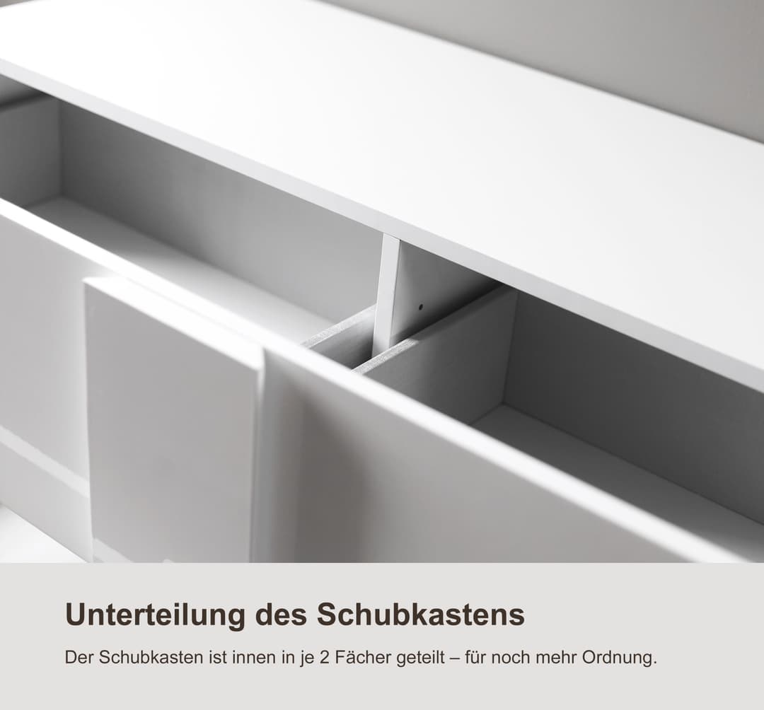 Home affaire Sideboard Jupiter | Weiß