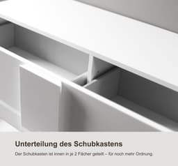 Home affaire Sideboard Jupiter | Weiß