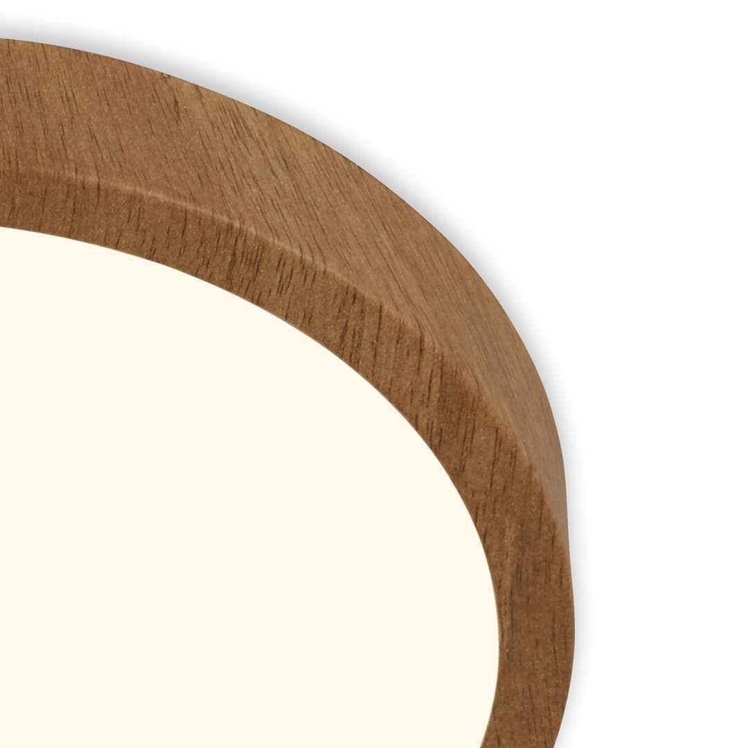 Briloner Leuchten Deckenleuchte RUNA WOOD | Holztöne