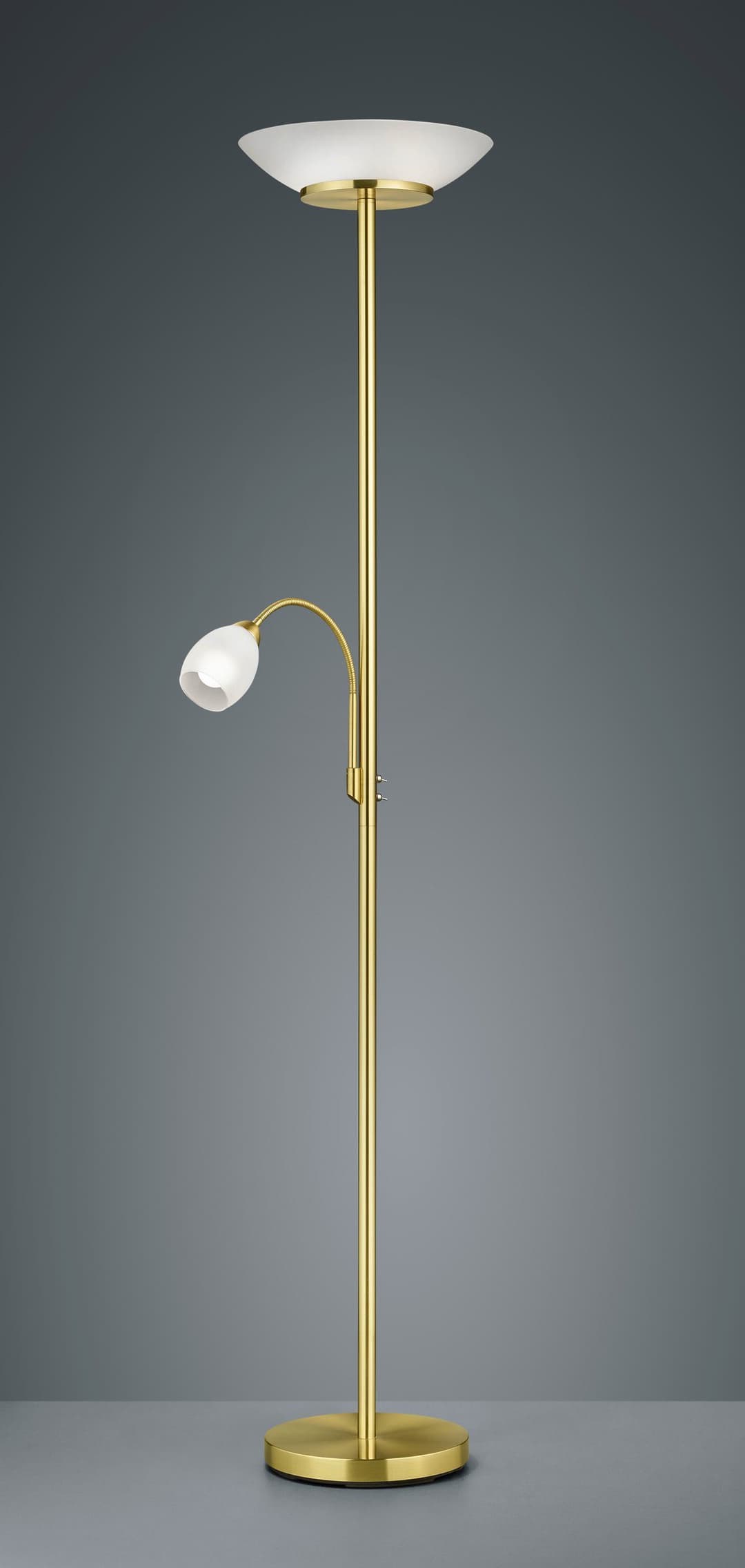 Reality Leuchten Deckenfluter Gerry | Bronze