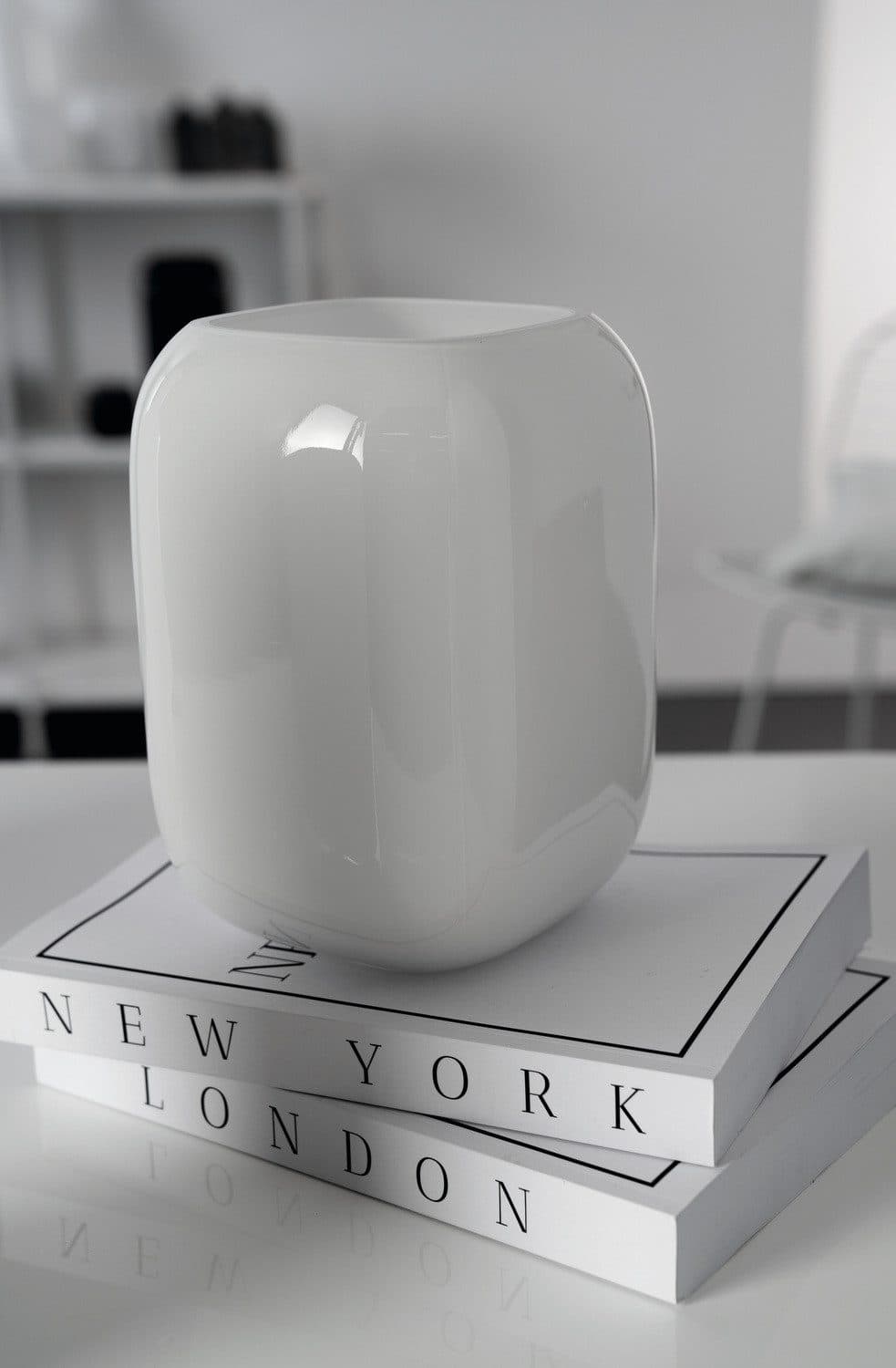 LEONARDO Tischvase Dekovase MILANO | Weiß