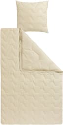 OTTO home Naturfaserbettdecke + Kopfkissen | Beige