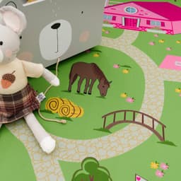 Paco Home Kinderteppich Bino 560 | Grün