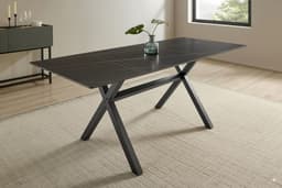 OTTO home Esstisch Cazie | Schwarz