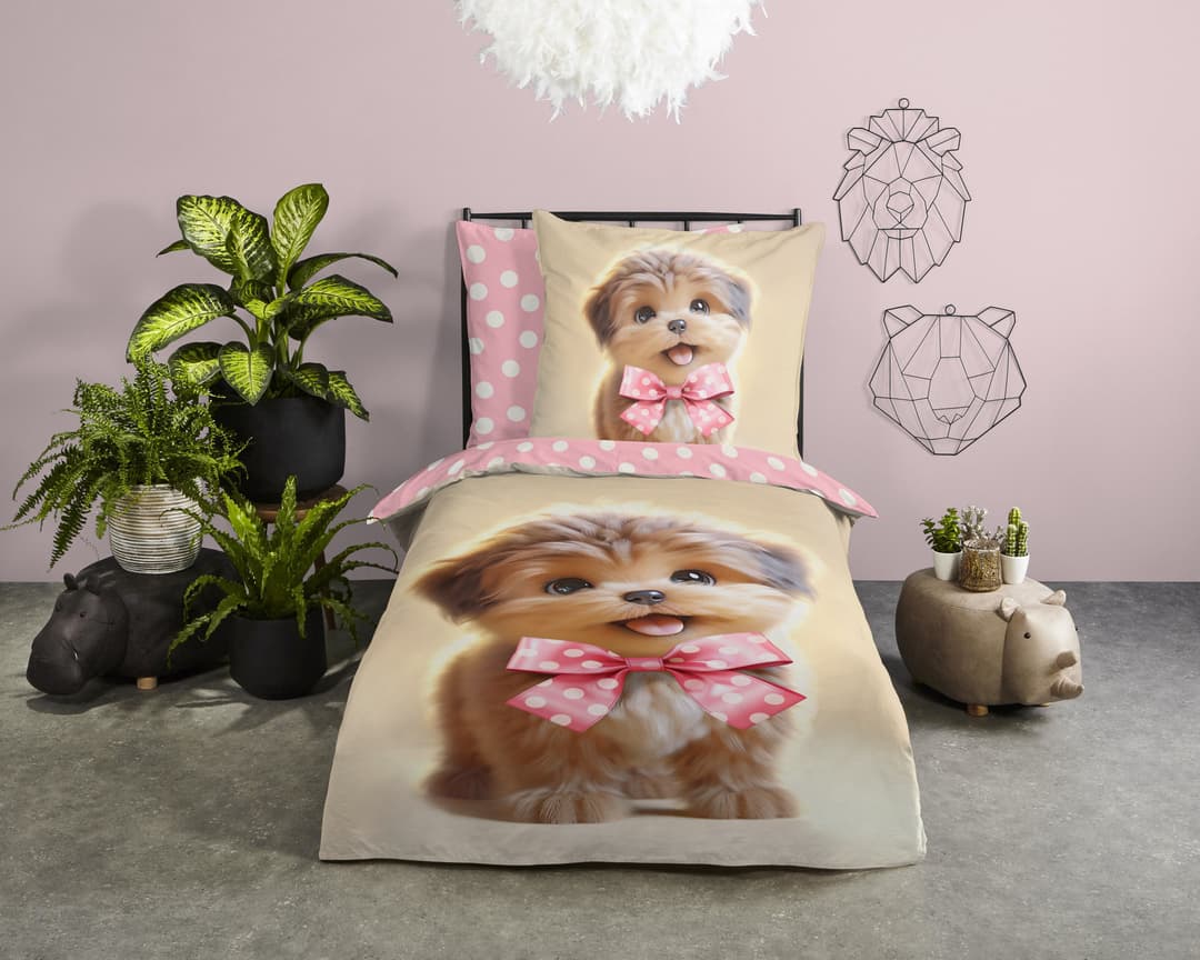 PURE luxury collection Kinderbettwäsche Bobi | Beige