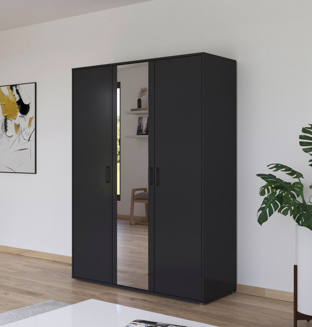 rauch VOYAGER Kleiderschrank | Grau