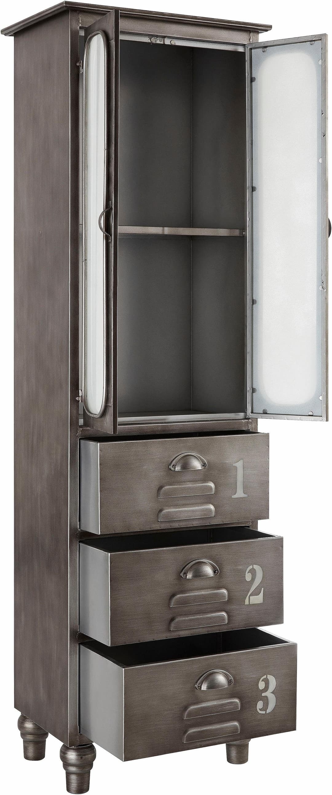 Home affaire Mehrzweckschrank Industrial | Grau