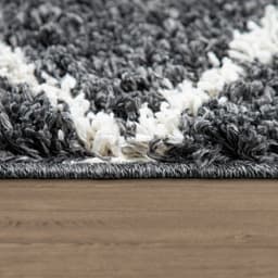 Paco Home Kalmar 442 Hochflor-Teppich | Grau