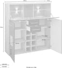 Innostyle Barschrank Sonate | Schwarz 5