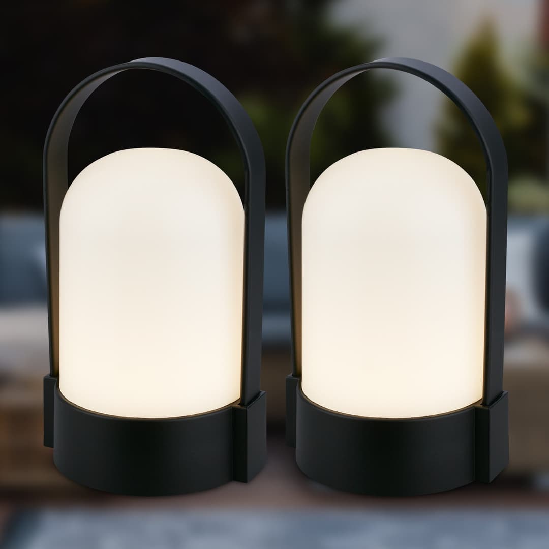 Briloner Leuchten LED Außen-Tischleuchte ASA 7684025 | Schwarz