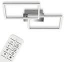 Briloner Leuchten LED Deckenleuchte FRAME | Silber 2