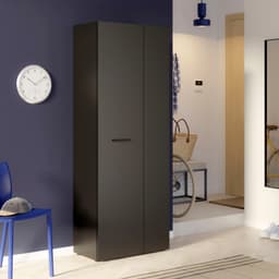 FORTE Schuhschrank NET306 | Schwarz