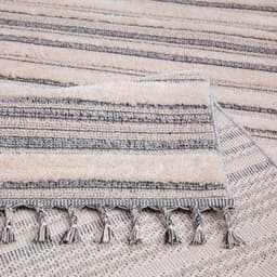 Carpet City Hochflor-Teppich Valencia 807 | Grau