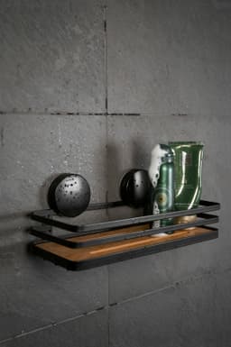 Wenko Badregal Alba | Schwarz