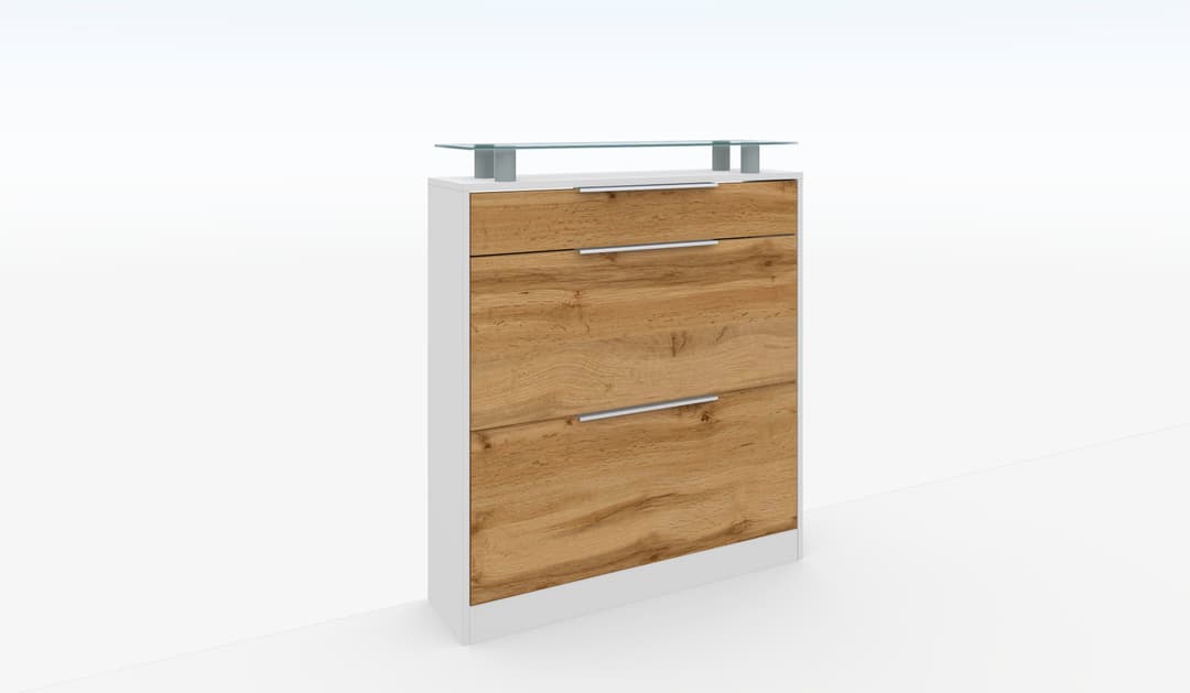 borchardt Möbel Schuhschrank Oliva | Holztöne